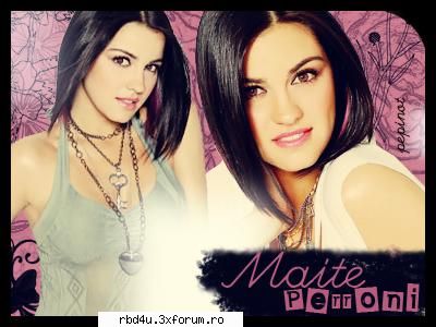 Poze - eu_fitze_dulcik - Mayte.Perroni - Lupe♥