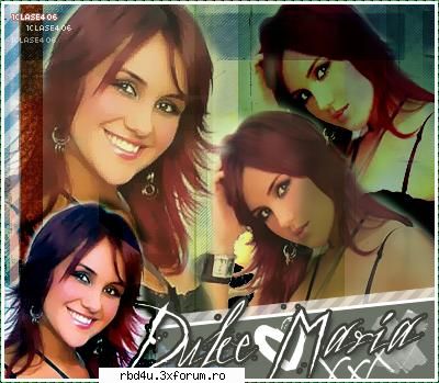 picz with her - nothin` special bowt her because is not ma' - Dulce.Maria - Roberta♥